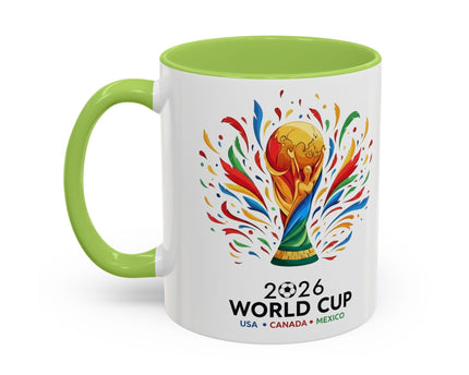 Uruguay Vamos Uruguay Mug, Accent Coffee Mug, Soccer World Cup, Gift for Dad