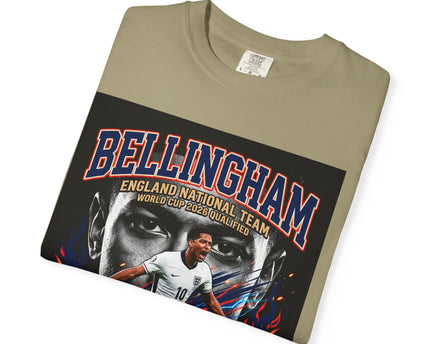 England World Cup 2026 T-shirt, Bellingham Collection Shirt, Gift for him, England Flag, Collectible