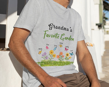 Favorite Garden - Personalized Customized T-shirt - Gift For Garden Lover - Gift For Friend