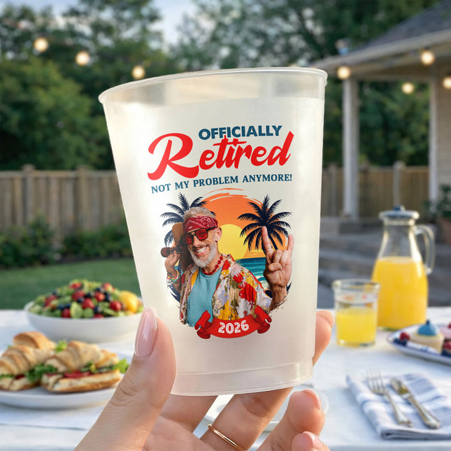 Custom Photo Funny Retirement Cups Gifts For Women