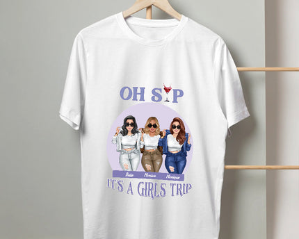 It's A Girls Trip - Bestie T-shirt - Gift For Bestie Best Friends Girl - Customized T-shirt