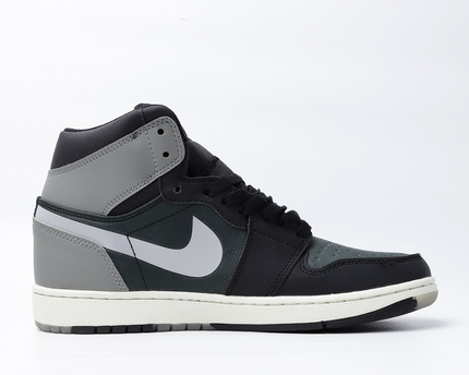 Men's Air Jordan 1 High 'Black Particle Grey’ Shoes