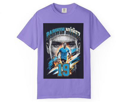 Darwin Nunez 19 Soccer Player T-Shirt, 2026 World Cup Tee, Uruguay Flag