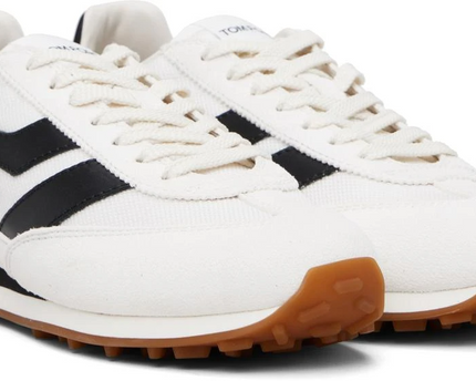 Men's Tom Ford Mick Panelled White Sneakers