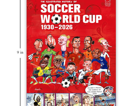 The Illustrated History of Soccer World Cup 1930 - 2026