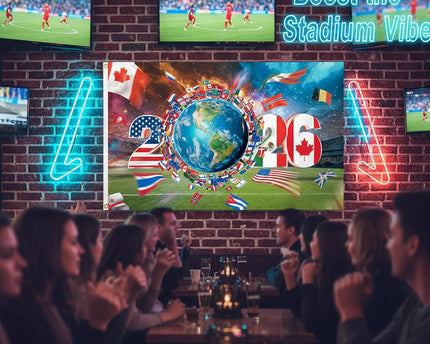 World Cup Flag 2026 Multiple Flags Design Flags Banner, Gifts Yard Sign Garden Outdoor Flag