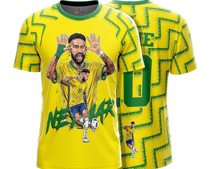 YOURJERSEY NeymarFan Brazil 2026 Football Jersey with Custom Name & Number