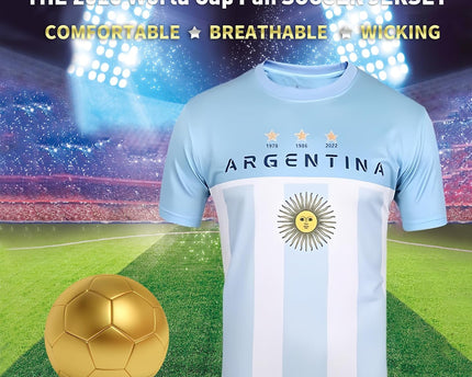 Fan Soccer Jersey for 2026 World Cup Fan Soccer Jersey - Argentina, Brazil, Mexico & USA