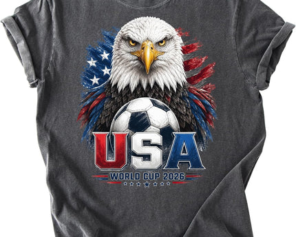 USA Soccer Eagle Shirt, Worldcup 2026 Fan Tee, American Football Supporter