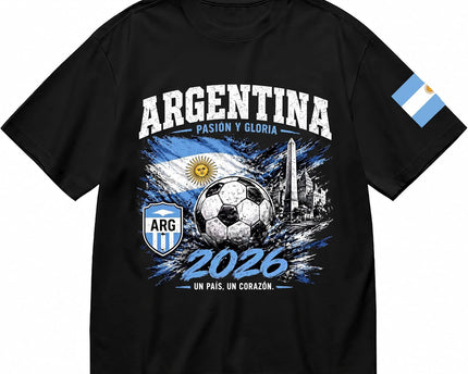 Argentina Shirt \u2013 100% Cotton T-Shirt for Men & Women Comfort-Fit Tee for Fans, Team Events, Family Gatherings & Gifts