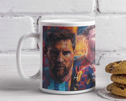 Lionel Messi Art Printed Ceramic Coffee Mug