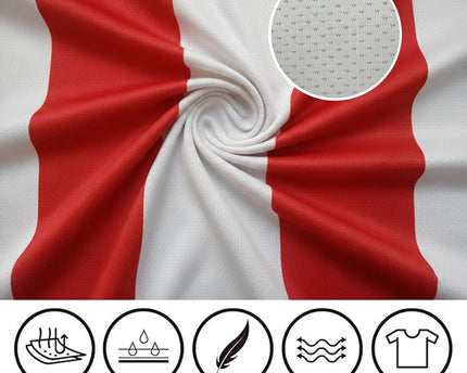 REVENEVER Soccer Jersey for Men Short Sleeve Training Shirt Breathable Sport Casual T Shirt for Soccer Fans
