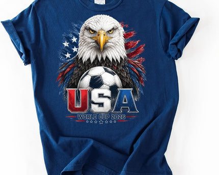 USA Soccer Eagle Shirt, Worldcup 2026 Fan Tee, American Football Supporter