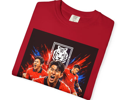Korean Soccer Players T-Shirt, 2026 World Cup Korea Football Tee, Korea Flag
