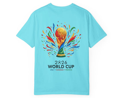 Argentina Soccer Players T-Shirt, 2026 World Cup Back Print, Argentina Flag