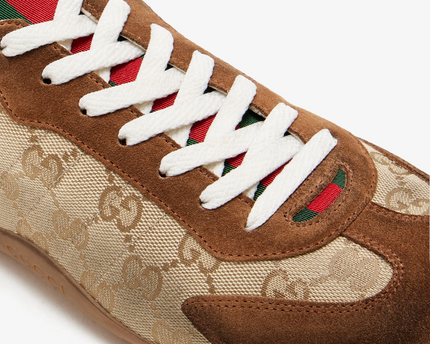 Men's Gucci Shift Brown Sneakers