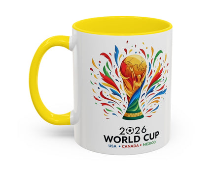 Uruguay Vamos Uruguay Mug, Accent Coffee Mug, Soccer World Cup, Gift for Dad