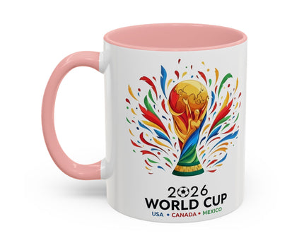 Argentina Vamos Argentina Mug , Accent Coffee Mug, Flag Text Design