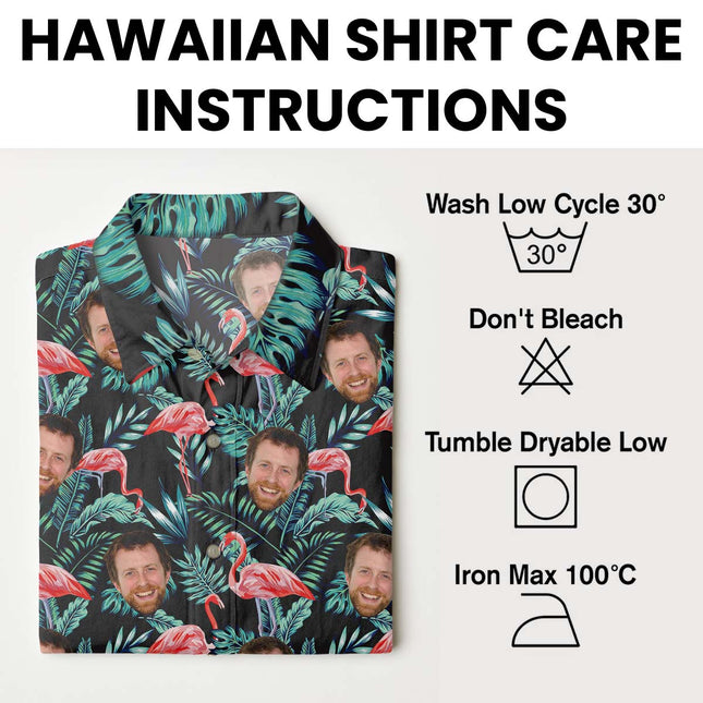 Custom Photo With Beloved Ones - Personalized Customized Hawaiian shirt