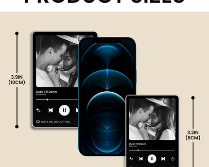 Custom Music Photo Couple Custom Photo - Personalized Car Visor Clip - Special Gift For Couple, Him, Her