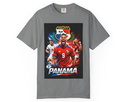 Panama Soccer Players T-shirt, 2026 World Cup Back Print,Panama Flag