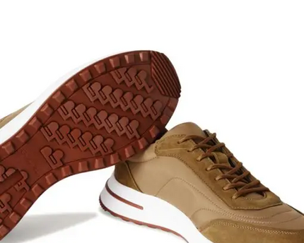 Men's Loro Piana Weekend Walk Smoky Tree Sneakers