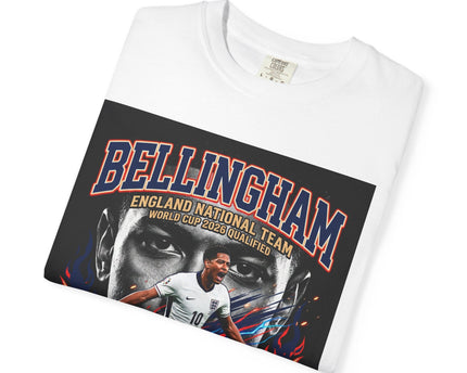 England World Cup 2026 T-shirt, Bellingham Collection Shirt, Gift for him, England Flag, Collectible
