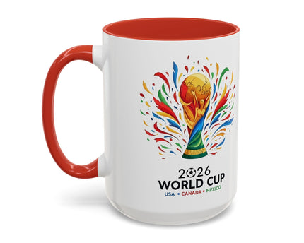 Uruguay Vamos Uruguay Mug, Accent Coffee Mug, Soccer World Cup, Gift for Dad