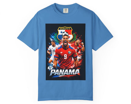 Panama Soccer Players T-shirt, 2026 World Cup Back Print,Panama Flag