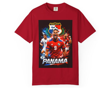 Panama Soccer Players T-shirt, 2026 World Cup Back Print,Panama Flag