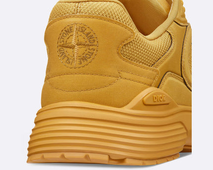 Men's Dior x Stone Island B30 Gold Sneakers