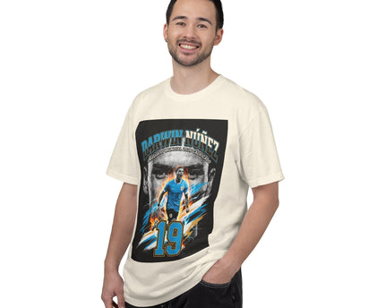 Darwin Nunez 19 Soccer Player T-Shirt, 2026 World Cup Tee, Uruguay Flag