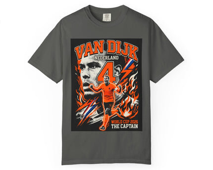 Netherlands Football Captain Shirt, World Cup 2026 Soccer Tee, Netherlands flag