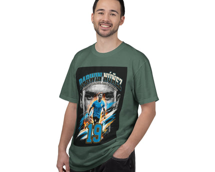 Darwin Nunez 19 Soccer Player T-Shirt, 2026 World Cup Tee, Uruguay Flag