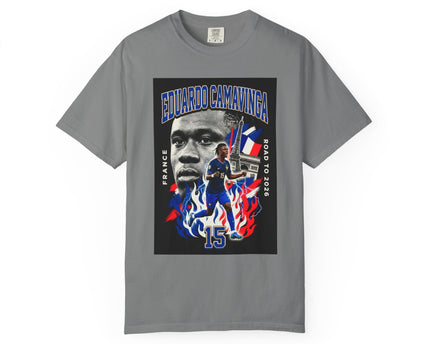 Eduardo Camavinga Soccer Player T-Shirt, 2026 World Cup Back Print, France Soccer T-shirt