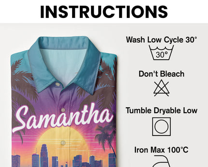 Custom Photo Sunset Pop - Personalized Customized Hawaiian shirt