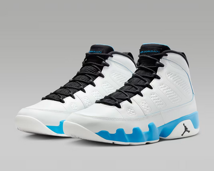 Men's Nike Air Jordan 9 Powder Blue Shoes
