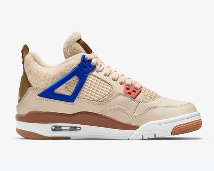 Men's Air Jordan 4 'Sail University Red' Shoes