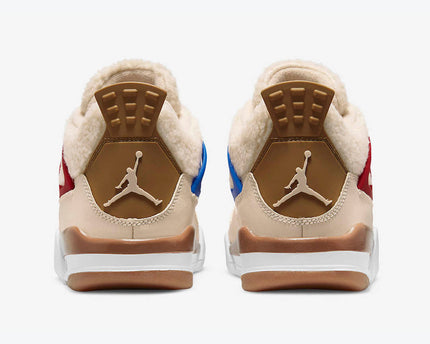 Men's Air Jordan 4 'Sail University Red' Shoes