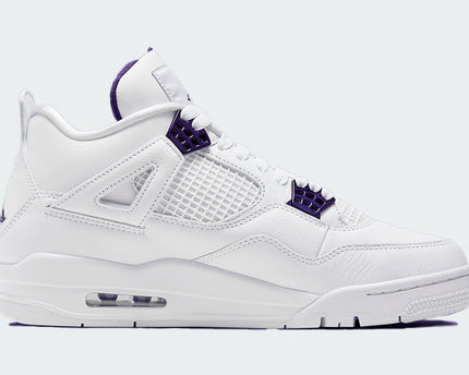 Men's Air Jordan 4 'Metallic Purple' Shoes
