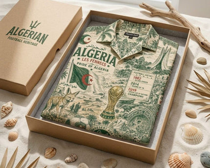 Algeria Les Fennecs World Cup 2026 Limited Edition Hawaiian Shirt