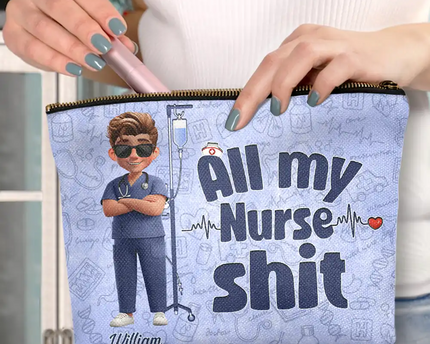 All My Nurse - Personalized Cosmetic Bag