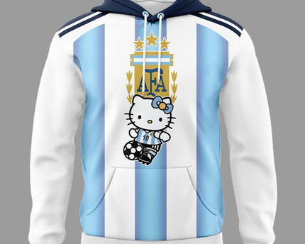 Argentina Soccer x Hello Kitty World Cup 2026 Limited Edition Hoodie