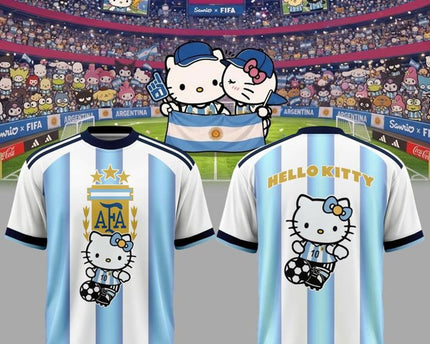 Argentina Soccer x Hello Kitty World Cup 2026 Limited Edition Shirt