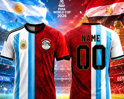 Argentina x Egypt World Cup 2026 Limited Edition Jersey