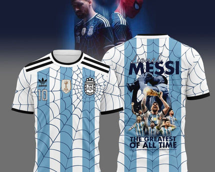 Argentina x Spiderman Messi The GOAT World Cup 2026 Shirt