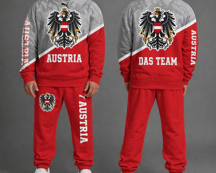 Austria "Das Team" World Cup 2026 Special Hoodie Jogger Set