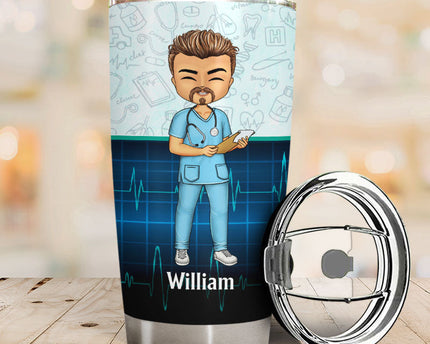 Nurse Nutrition Facts - Gift For Nurses - Personalized Custom Tumbler