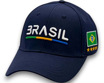 Brasil 2026 World Cup Hat – Premium 3D Embroidery