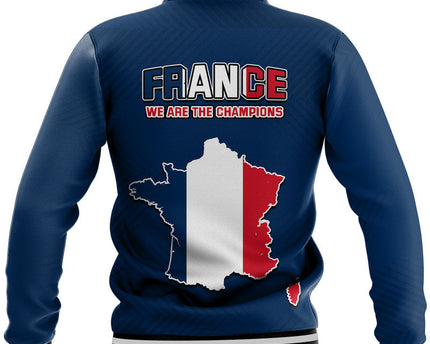 France Rooster Les Bleus Football Baseball Jacket